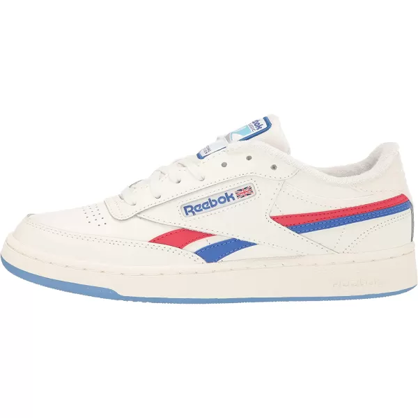 imageReebok Mens Club C Sneaker in ChalkVector RedCourt Blue