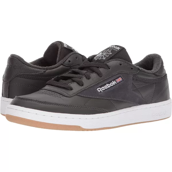 imageReebok Mens Club C Sneaker in Coal White and Washed Bluegum
