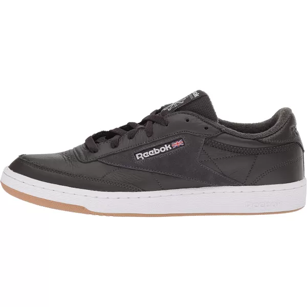 imageReebok Mens Club C Sneaker in Coal White and Washed Bluegum