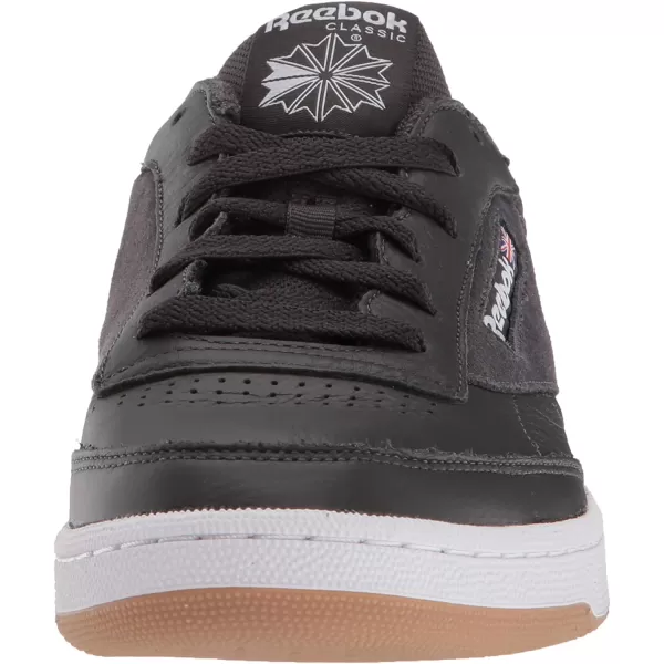 imageReebok Mens Club C Sneaker in Coal White and Washed Bluegum