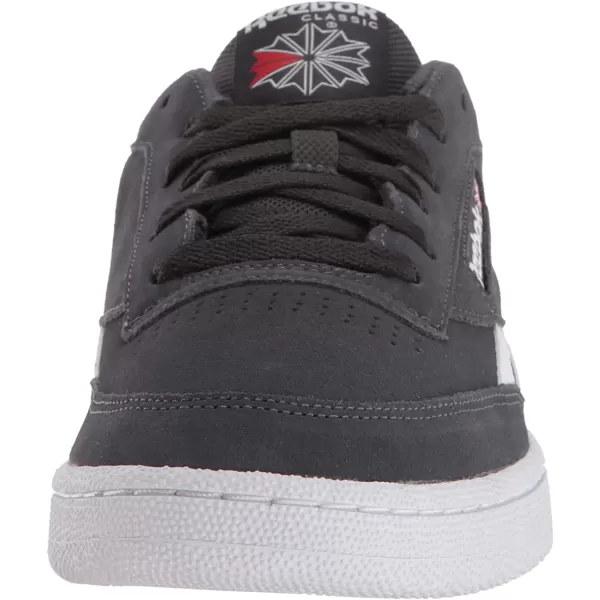 imageReebok Mens Club C Sneaker in Coal and White