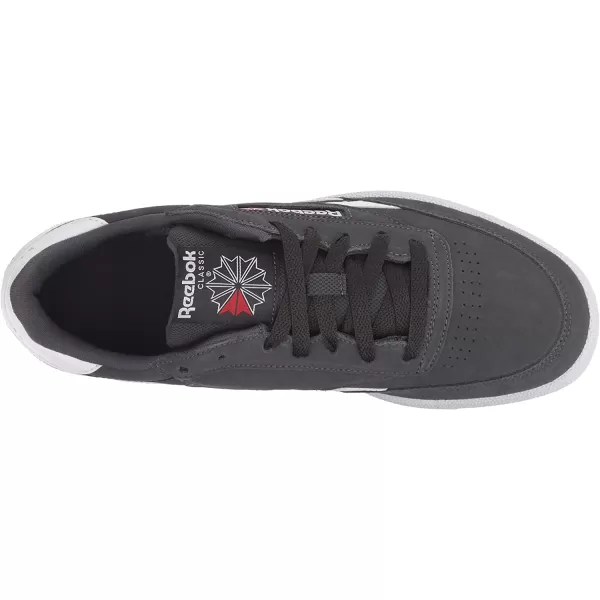 imageReebok Mens Club C Sneaker in Coal and White