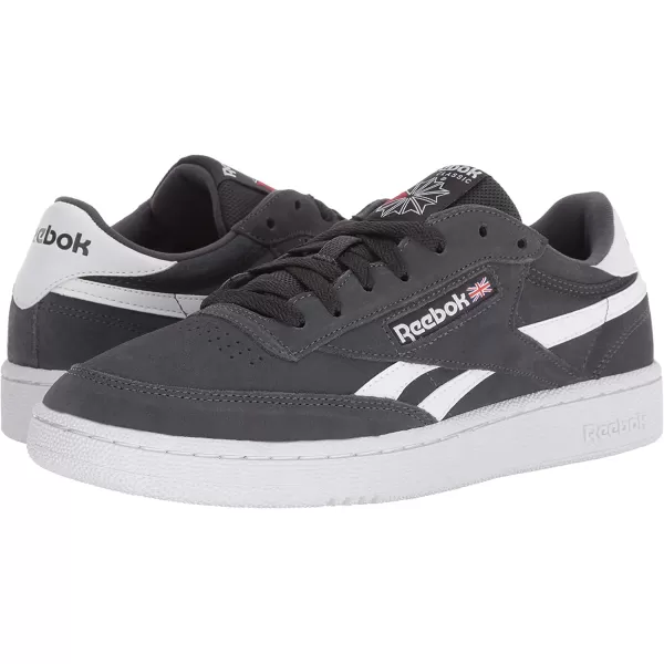 imageReebok Mens Club C Sneaker in Coal and White