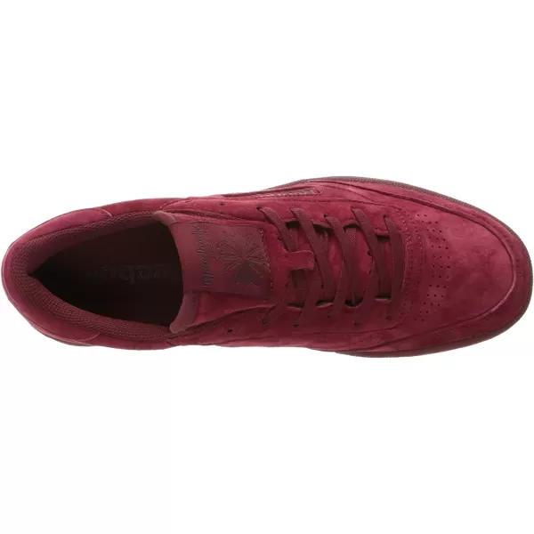 imageReebok Mens Club C Sneaker in Collegiate Burgundy and Dark Red