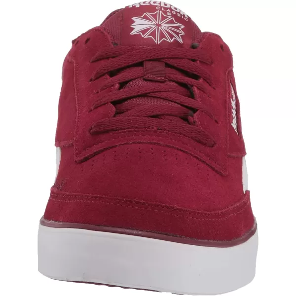 imageReebok Mens Club C Sneaker in Collegiate Burgundy and White