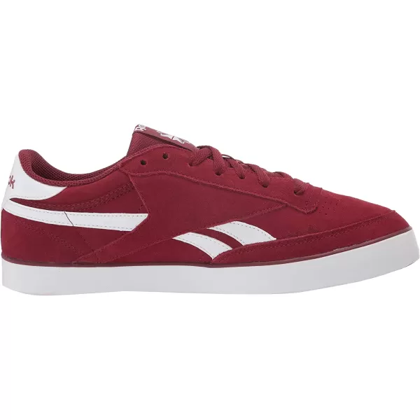 imageReebok Mens Club C Sneaker in Collegiate Burgundy and White