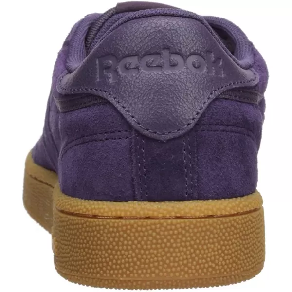 imageReebok Mens Club C Sneaker in Deep Purple Malachite Lite and Gum