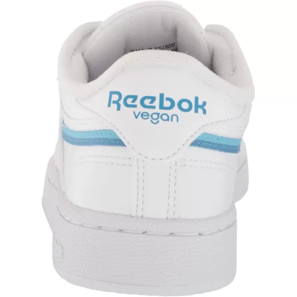 imageReebok Mens Club C Sneaker in Ftwr White Digital Blue and Essential Blue