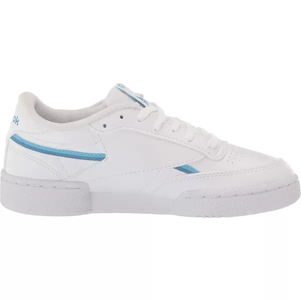 imageReebok Mens Club C Sneaker in Ftwr White Digital Blue and Essential Blue