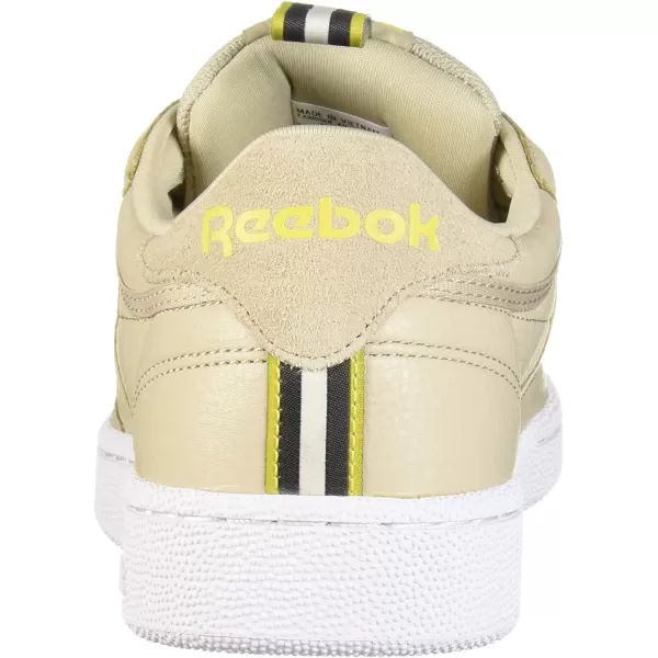 imageReebok Mens Club C Sneaker in Light Sand White Lemon and Grey