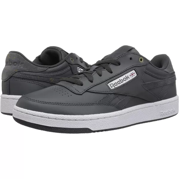 imageReebok Mens Club C Sneaker in McstealthBananaWhite