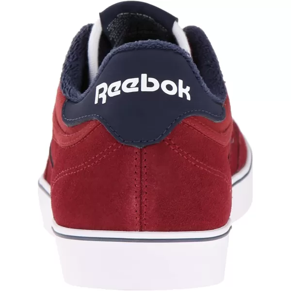 imageReebok Mens Club C Sneaker in MerlotWhiteCollegiate Navy