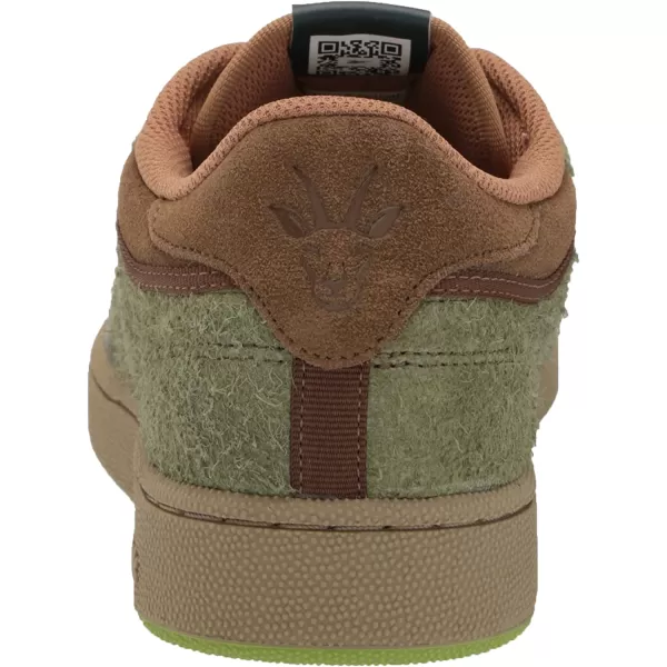 imageReebok Mens Club C Sneaker in National GeographicTerrain ThemeWashed Green