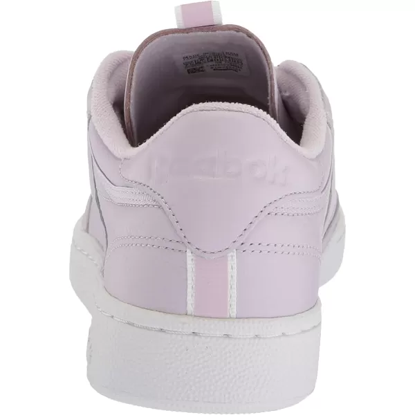 imageReebok Mens Club C Sneaker in Quartz White and Purple Fog