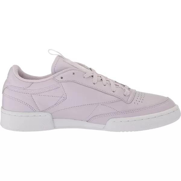 imageReebok Mens Club C Sneaker in Quartz White and Purple Fog