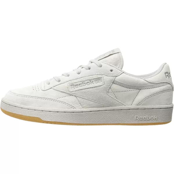 imageReebok Mens Club C Sneaker in Steel and Carbongum