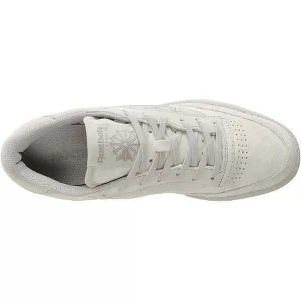 imageReebok Mens Club C Sneaker in Steel and Carbongum