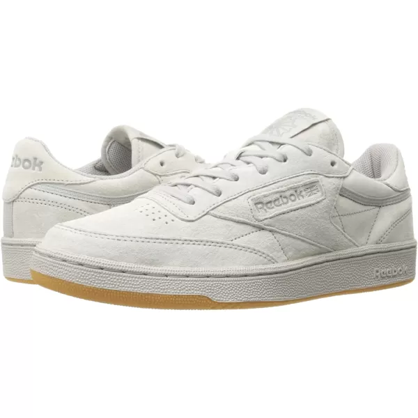 imageReebok Mens Club C Sneaker in Steel and Carbongum