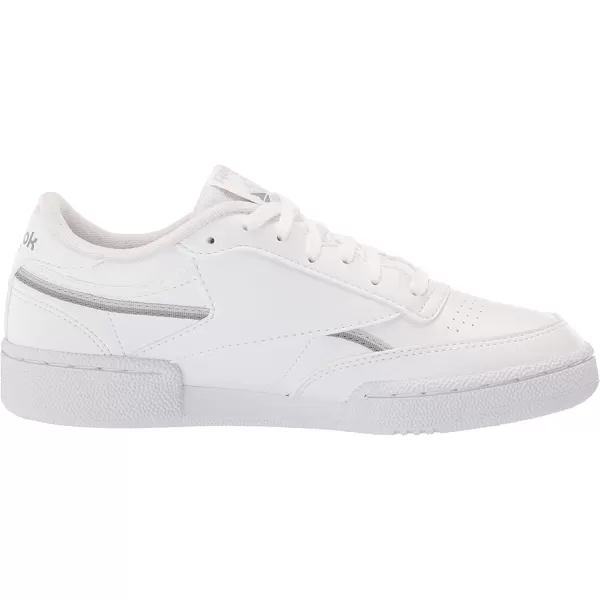 imageReebok Mens Club C Sneaker in White and Pure Grey