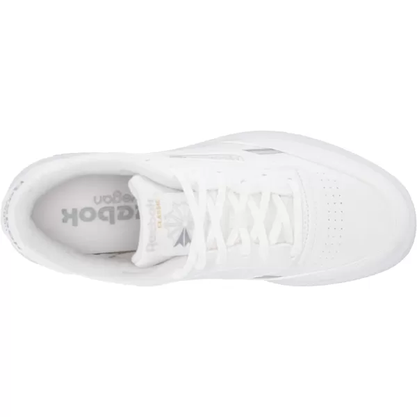 imageReebok Mens Club C Sneaker in White and Pure Grey