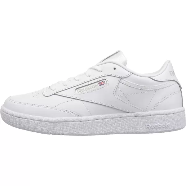 imageReebok Mens Club C Sneaker in White and Sheer Grey1