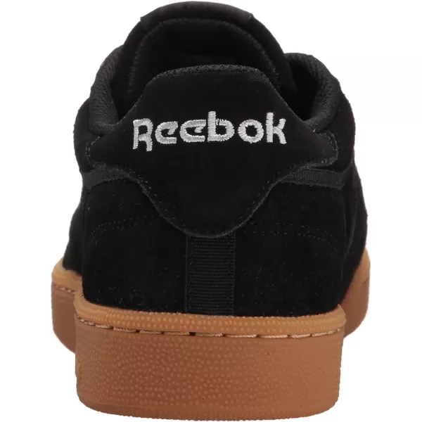 imageReebok Mens Club C SneakerBlackSkull Greygum