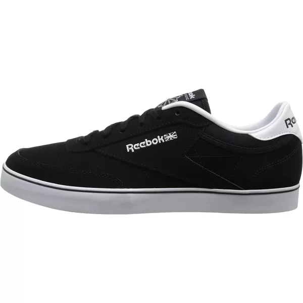 imageReebok Mens Club C SneakerBlackWhite