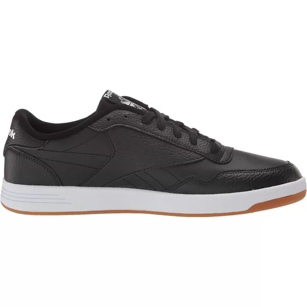 imageReebok Mens Club C SneakerBlackWhiteGum