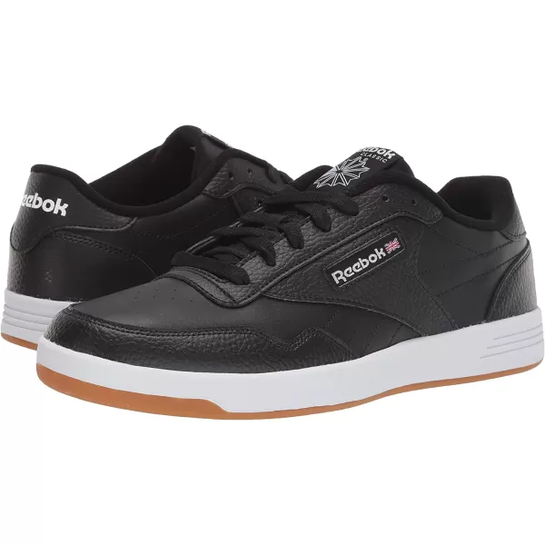 imageReebok Mens Club C SneakerBlackWhiteGum