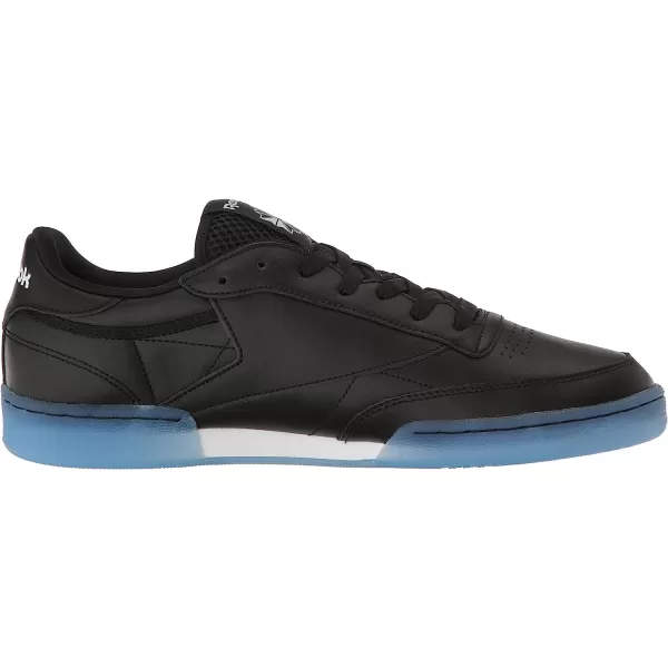 imageReebok Mens Club C SneakerBlackWhiteice