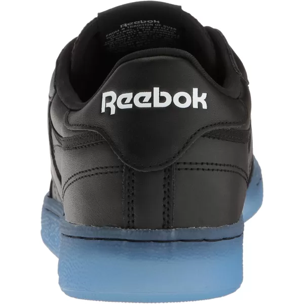 imageReebok Mens Club C SneakerBlackWhiteice