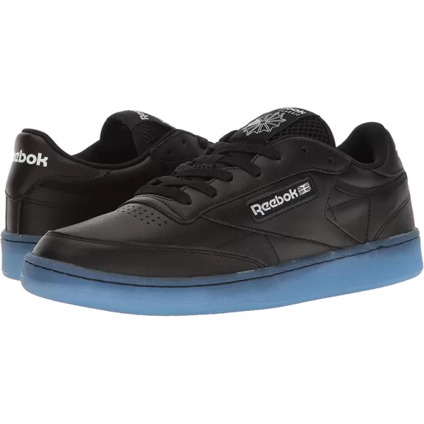 imageReebok Mens Club C SneakerBlackWhiteice