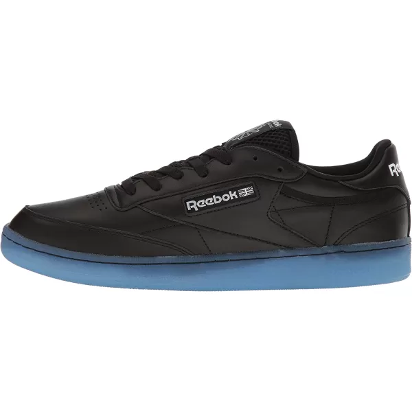 imageReebok Mens Club C SneakerBlackWhiteice