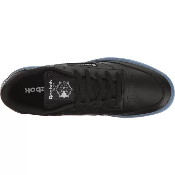 imageReebok Mens Club C SneakerBlackWhiteice