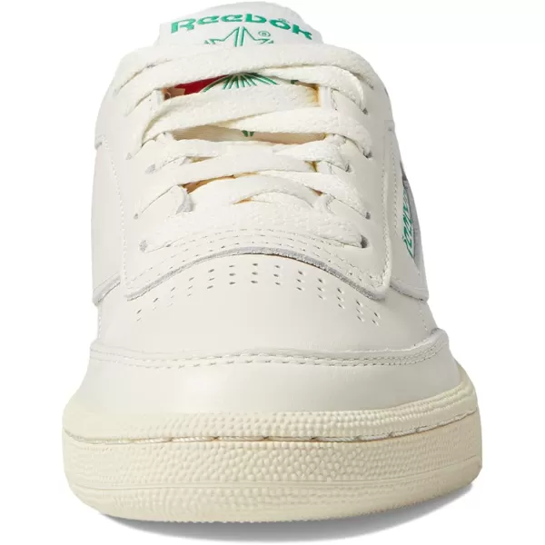 imageReebok Mens Club C SneakerChalkAlabasterGlen Green