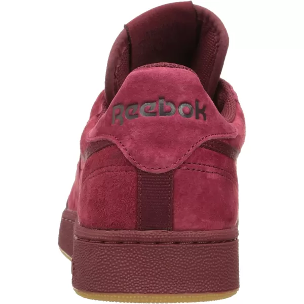 imageReebok Mens Club C SneakerCollegiate BurgundyDark Redgum