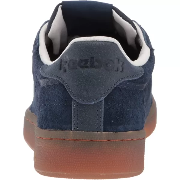 imageReebok Mens Club C SneakerCollegiate NavySand StoneChalkgum