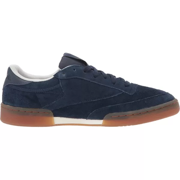 imageReebok Mens Club C SneakerCollegiate NavySand StoneChalkgum