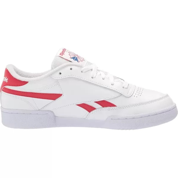 imageReebok Mens Club C SneakerFtwr WhiteVector RedFtwr White