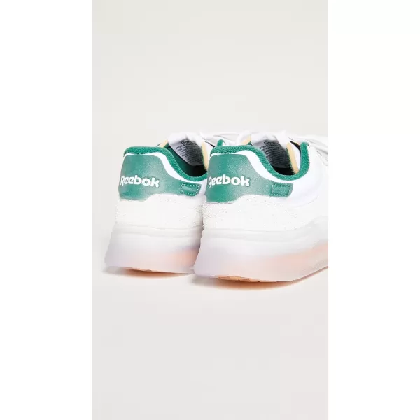 imageReebok Mens Club C SneakerFtwwhtDrkgrnCogold