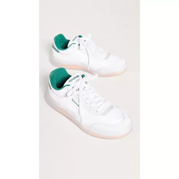 imageReebok Mens Club C SneakerFtwwhtDrkgrnCogold