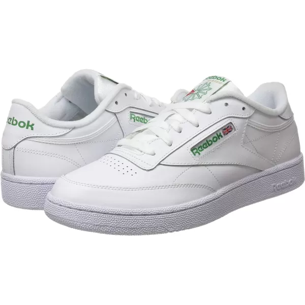 imageReebok Mens Club C SneakerIntwhiteGreen