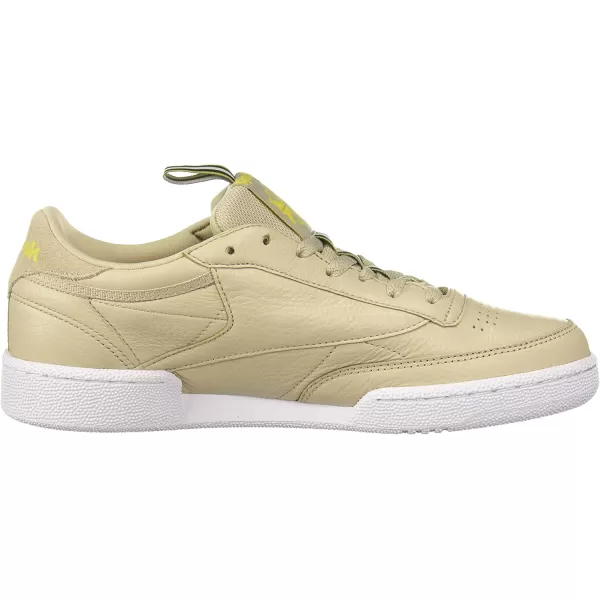 imageReebok Mens Club C SneakerLight SandWhtLemonGrey