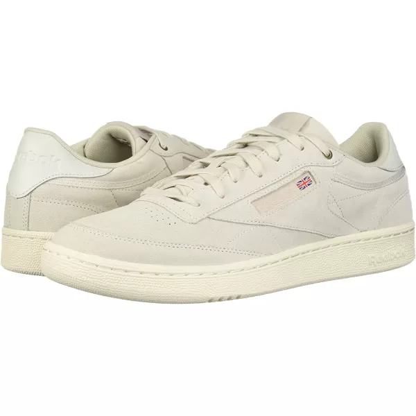 imageReebok Mens Club C SneakerPebbleChalk