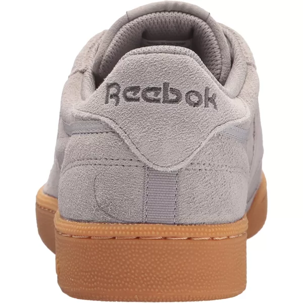 imageReebok Mens Club C SneakerPowder GreyAsh Greygum