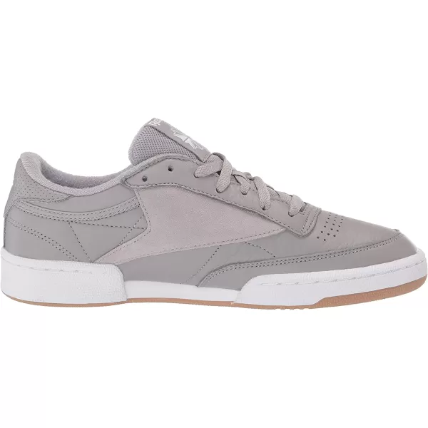 imageReebok Mens Club C SneakerPowder GreyWhiteWashed Bluegum