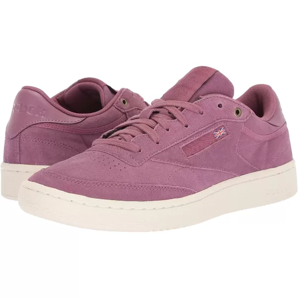 imageReebok Mens Club C SneakerPurpleChalk