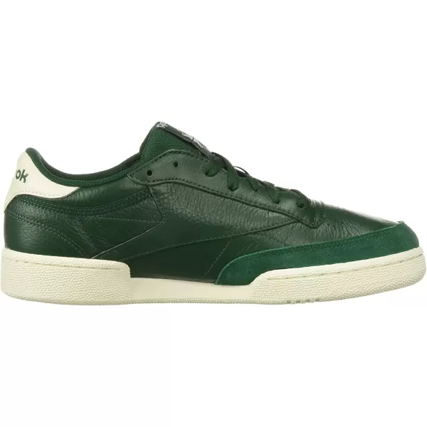 imageReebok Mens Club C SneakerTrcdark GreenChalk