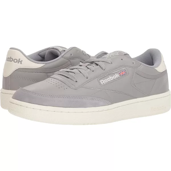 imageReebok Mens Club C SneakerTrctin GreyChalk