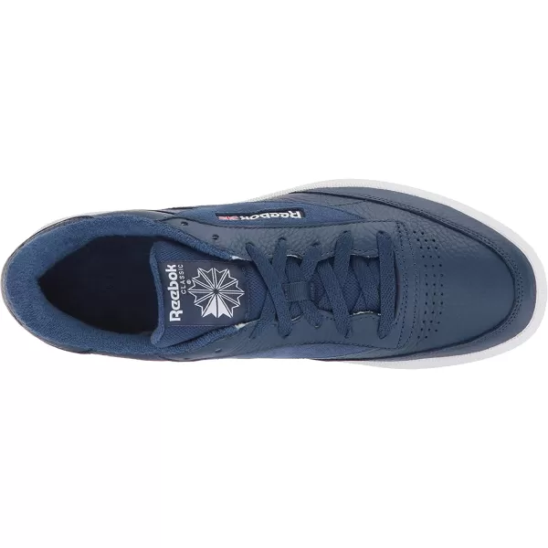 imageReebok Mens Club C SneakerWashed BlueWhitegum